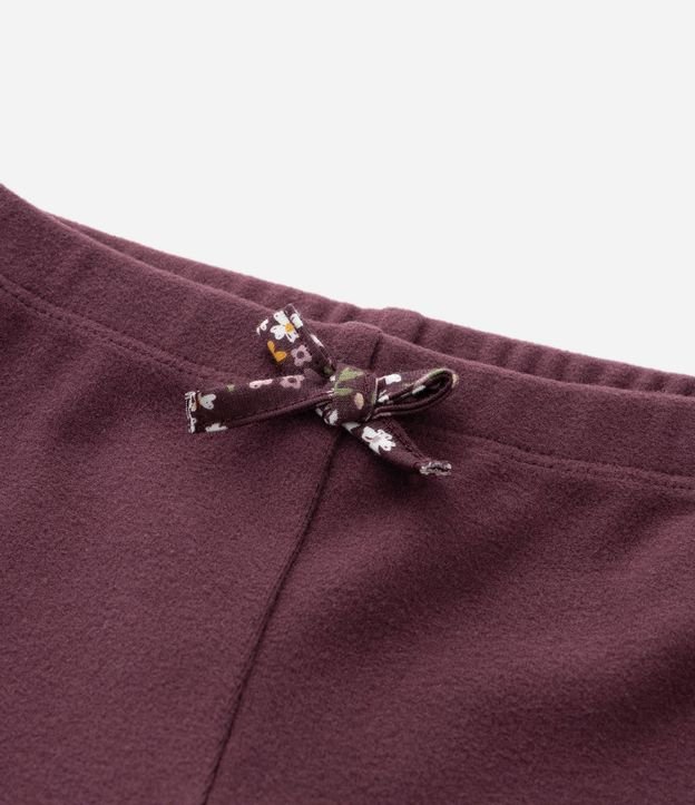 Conjunto Infantil Capitoneada con Campera Biés Floral y Pantalón – Talle 0 a 18 Meses 12