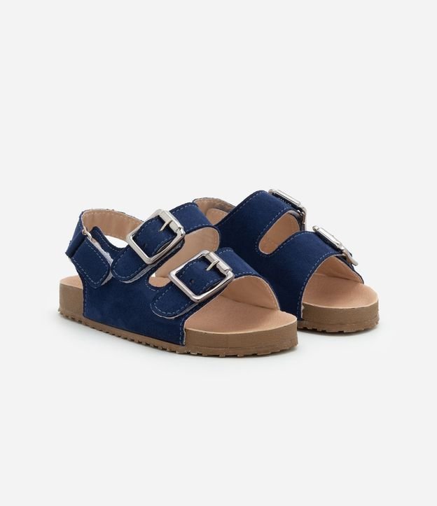 Sandalia Papete Infantil con Hebillas - Talle 21 al 28 1