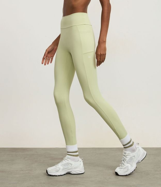 Pantalón Legging en Microfibra con Bolsillo Lateral 2