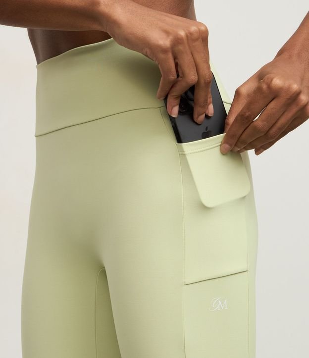 Pantalón Legging en Microfibra con Bolsillo Lateral 3