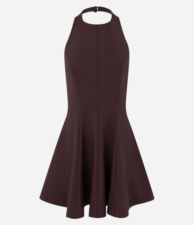 Vestido Frente única Evasê en Bengalina 5