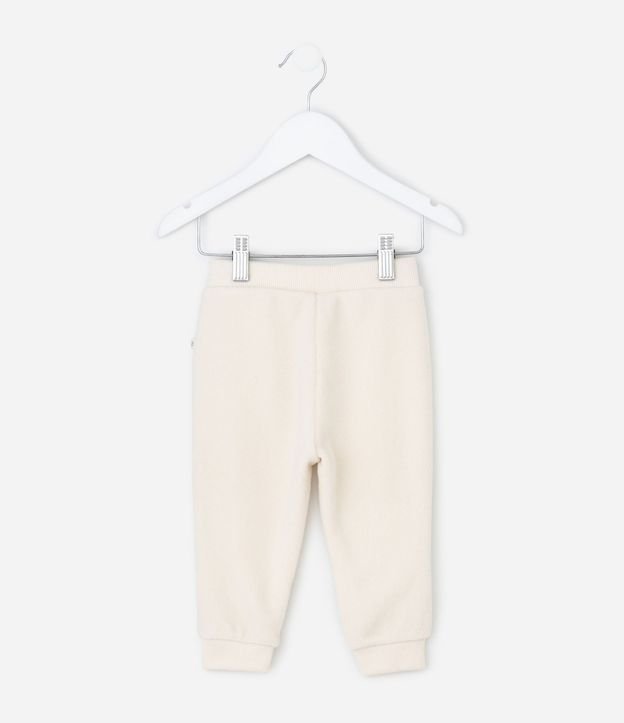 Pantalón Infantil con Puños Canelados – Talle 0 a 18 Meses 3