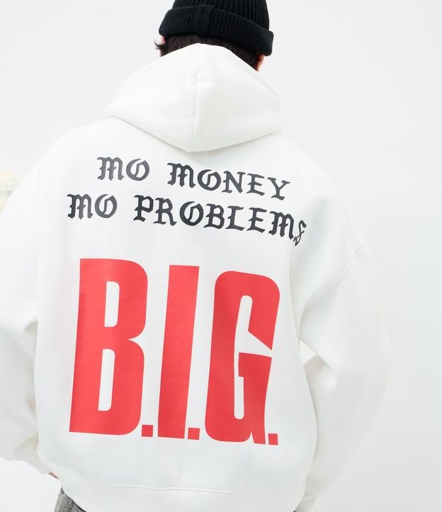 Saco en Algodón con Felpa con Estampado Notorious Big Brooklyn 4