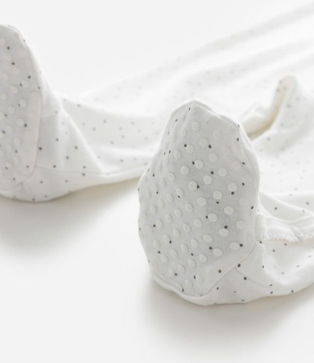 Mono Infantil en Suedine de Lunares y Bordado – Talle RN a 18 Meses 7