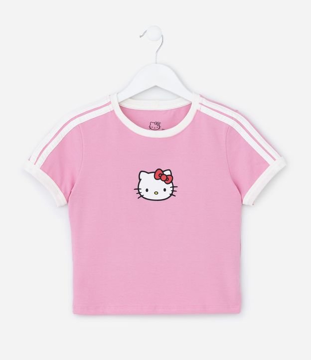 Remera Infantil con Estampa de Hello Kitty - Talle 5 a 14 años 2