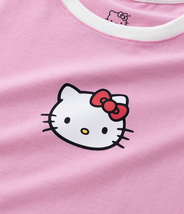 Remera Infantil con Estampa de Hello Kitty - Talle 5 a 14 años 6