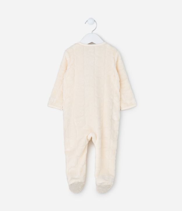 Mono Bebé Plush con Piecito - Talle 0 a 18 Meses 3