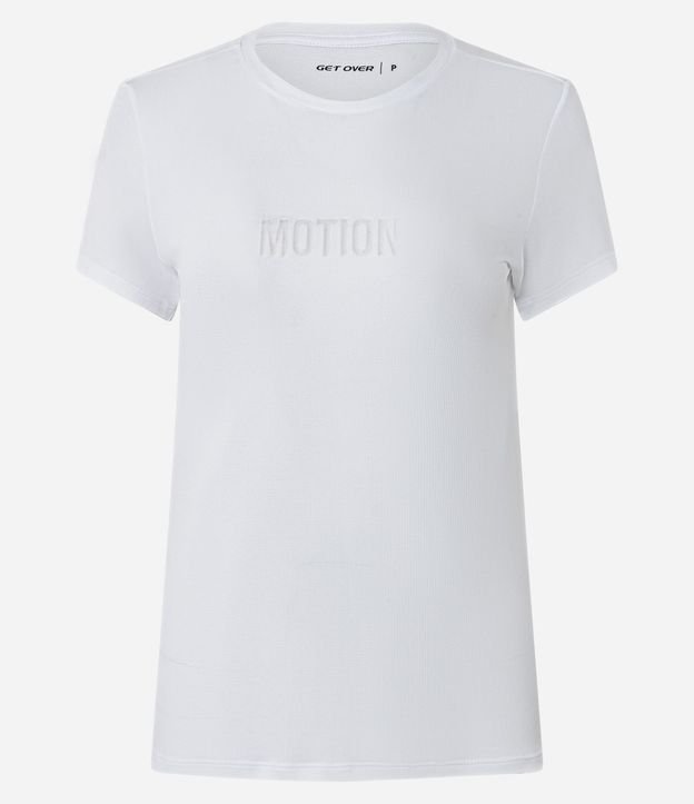 Remera Deportiva en Microfibra con Tecnologia Dry  e Estampa Localizada 4
