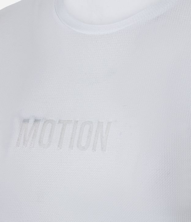 Remera Deportiva en Microfibra con Tecnologia Dry  e Estampa Localizada 5