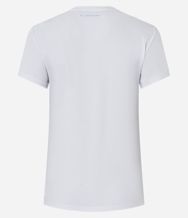 Remera Deportiva en Microfibra con Tecnologia Dry  e Estampa Localizada 6