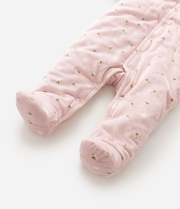 Mono Infantil en Plush Forrado - Talle RN a 18 Meses 8