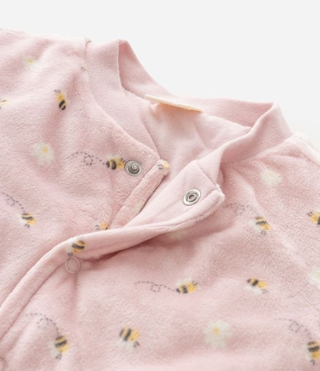 Mono Infantil en Plush Forrado - Talle RN a 18 Meses 9