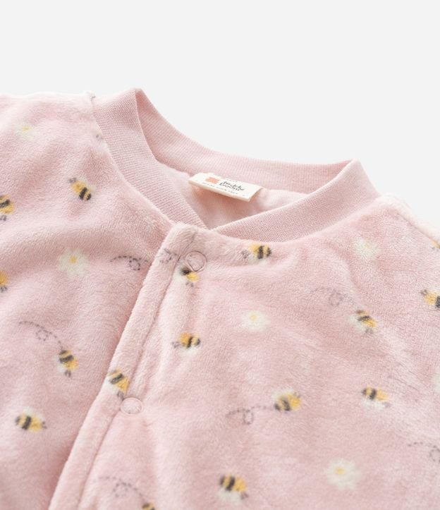 Mono Infantil en Plush Forrado - Talle RN a 18 Meses 5