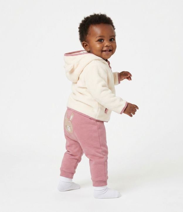 Conjunto Infantil con Osito Bordado – Talle 0 a 18 Meses 1