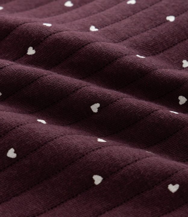 Mono Infantil en Capitoneada con Estampa de Lunares Corazones – Talle RN a 24 Meses 3
