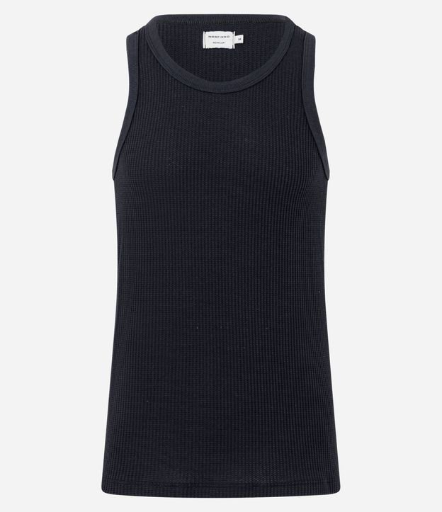 Musculosa Regular en Flamê con Textura 2