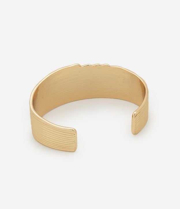 Pulsera con Textura Espiral Ondas 3