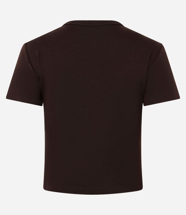 Blusa Cropped en Algodón Interlock 5