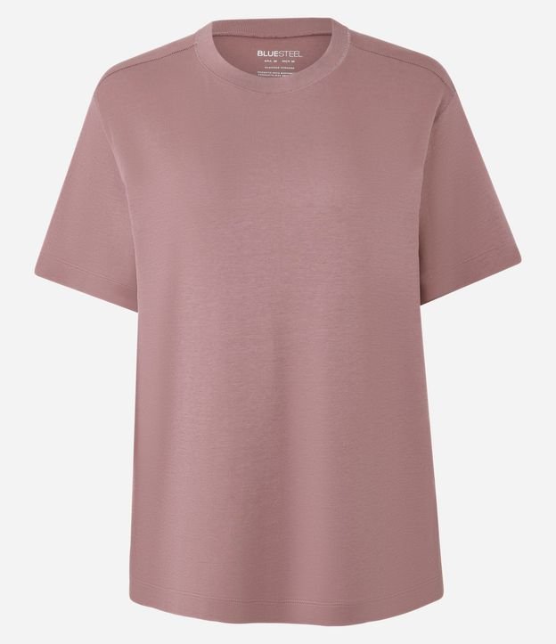 Remera Boxy en Algodón con Manga corta 4