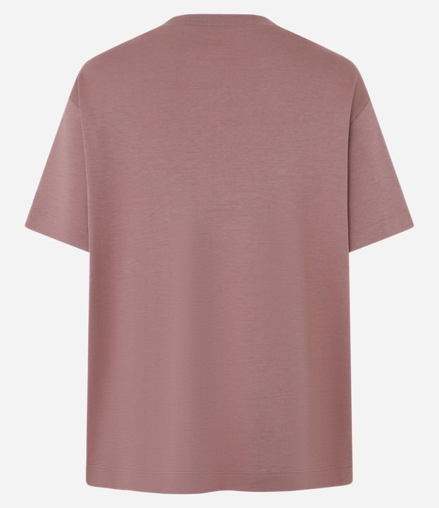 Remera Boxy en Algodón con Manga corta 5