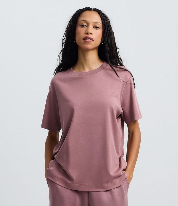 Remera Boxy en Algodón con Manga corta 2