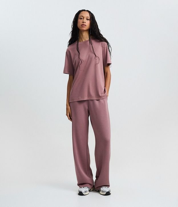Remera Boxy en Algodón con Manga corta 3