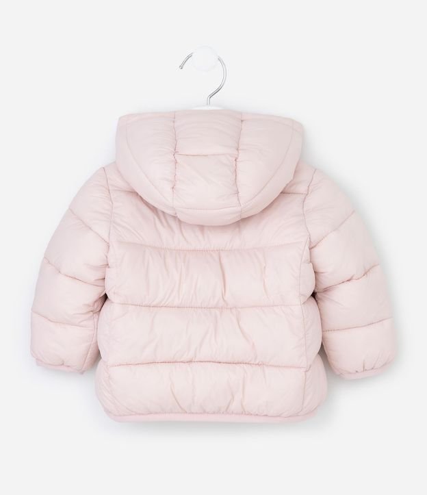 Campera Infantil Acolchonada con Capucha – Talle 0 a 18 Meses 3