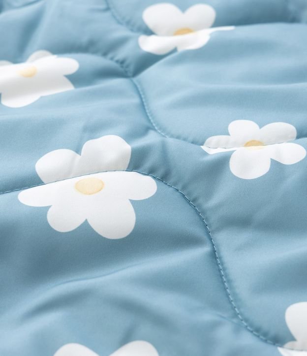 Campera Infantil con Estampado Floral – Talle 0 a 18 Meses 4