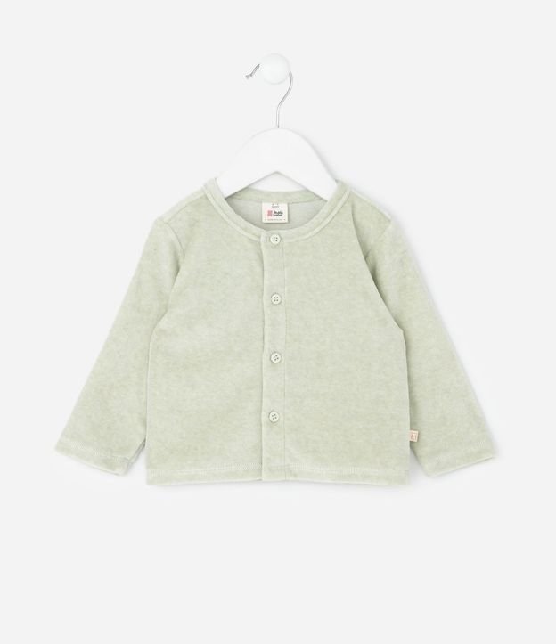 Conjunto Infantil con Botones y Pantalón – Talle 0 a 18 Meses 2