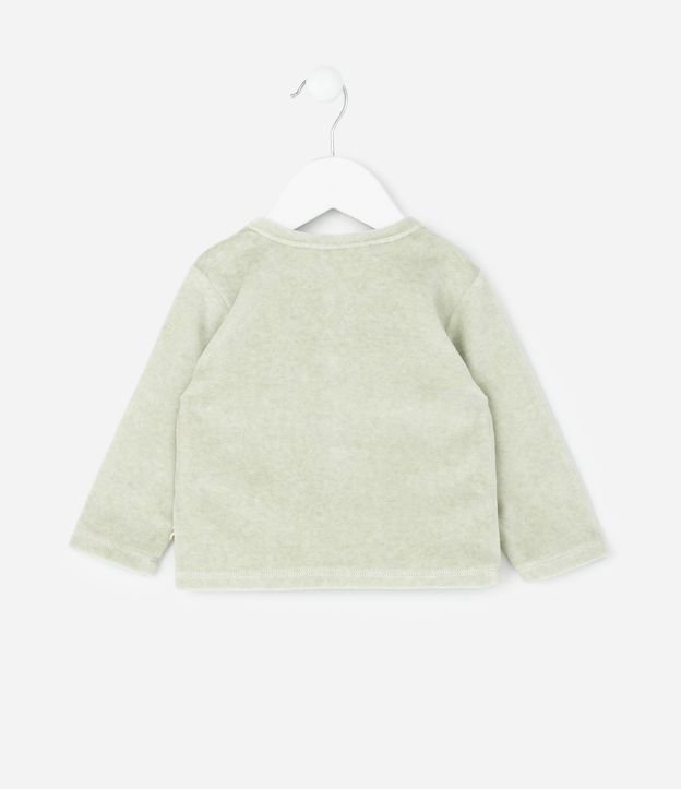 Conjunto Infantil con Botones y Pantalón – Talle 0 a 18 Meses 3