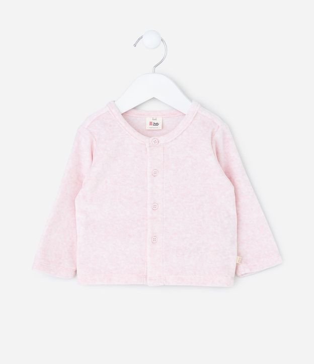 Conjunto Infantil con Botones y Pantalón – Talle 0 a 18 Meses 2