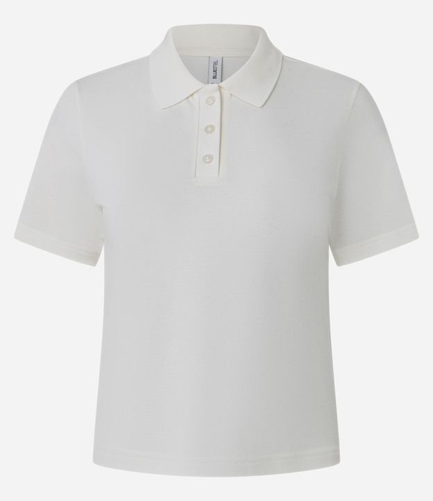 Blusa Polo en Algodón con Manga Corta 5