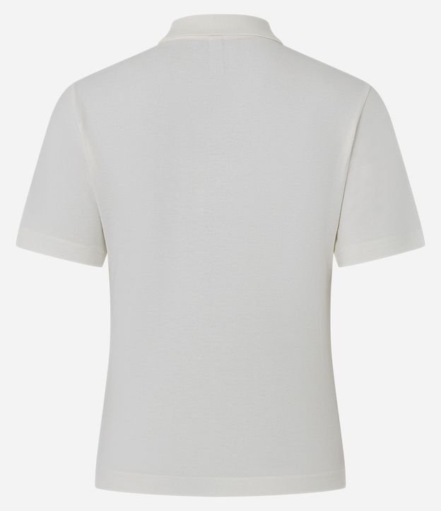 Blusa Polo en Algodón con Manga Corta 7