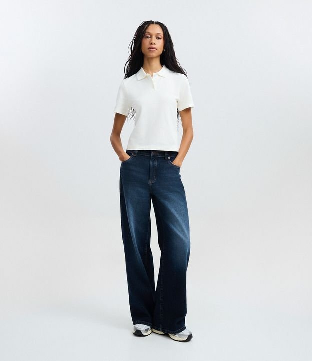 Blusa Polo en Algodón con Manga Corta 2