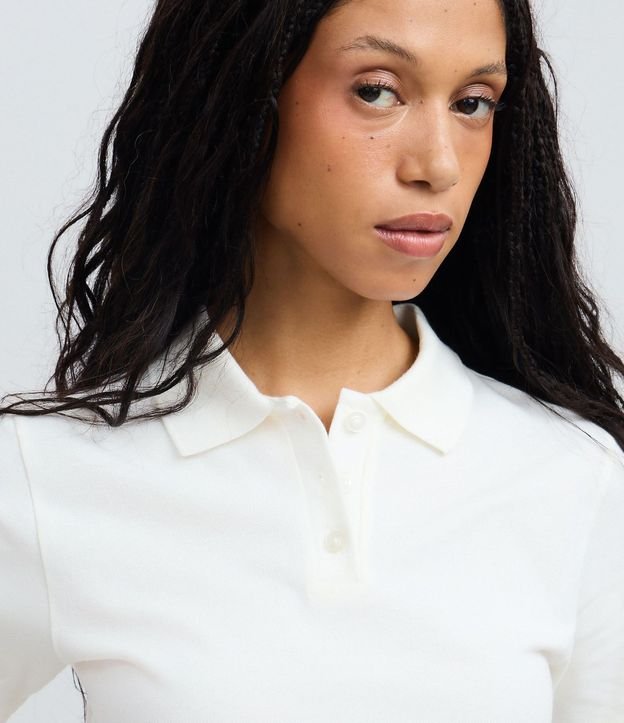 Blusa Polo en Algodón con Manga Corta 3