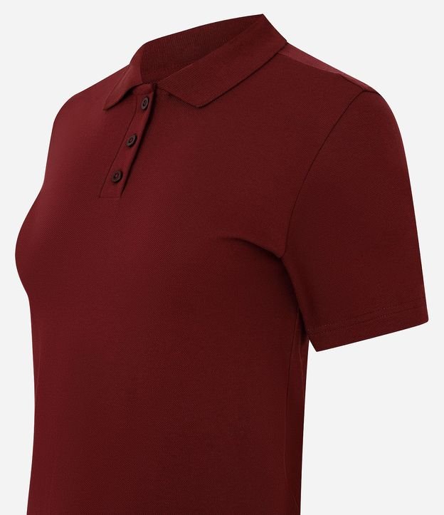 Blusa Polo en Algodón con Manga Corta 6
