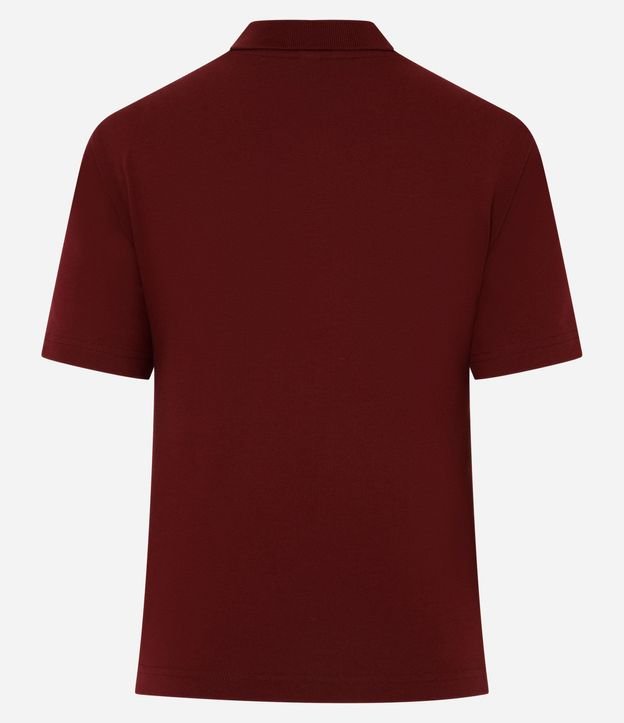 Blusa Polo en Algodón con Manga Corta 7