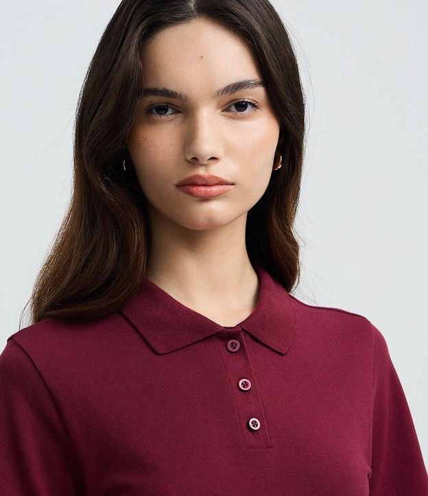 Blusa Polo en Algodón con Manga Corta 3