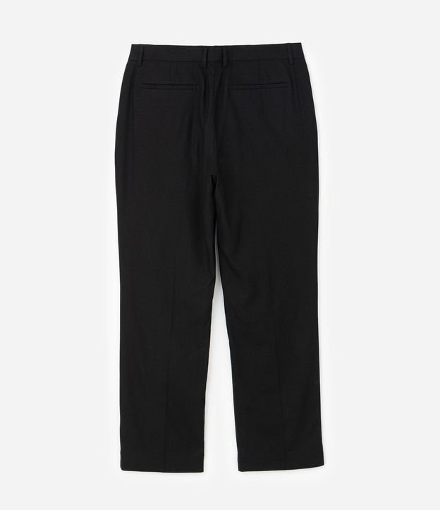 Pantalón Sastre en Viscolino con Pliegues Delanteros 6