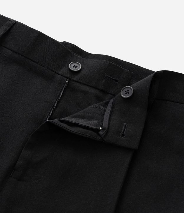 Pantalón Sastre en Viscolino con Pliegues Delanteros 8