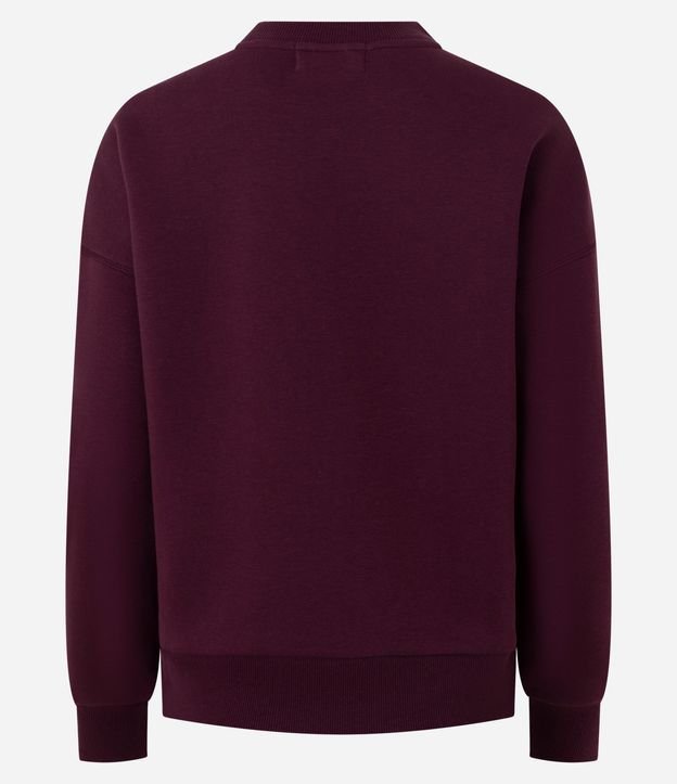 Buzo Regular en Algodón con Cuello Redondo 3