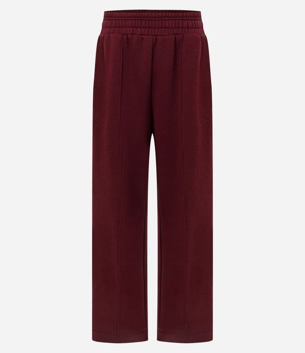 Pantalón Wide Legg en Algodón con Friso 2