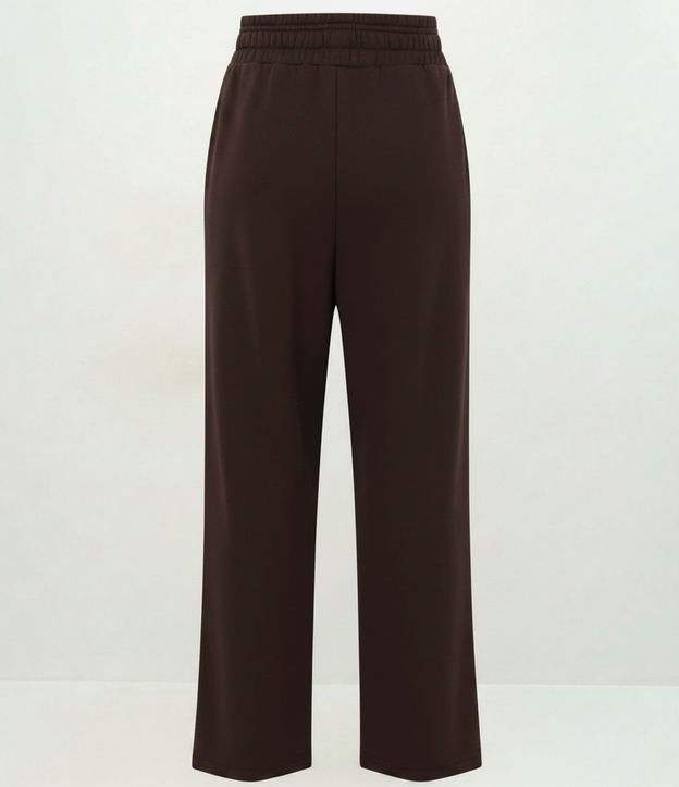 Pantalón Wide Legg en Algodón con Friso 3