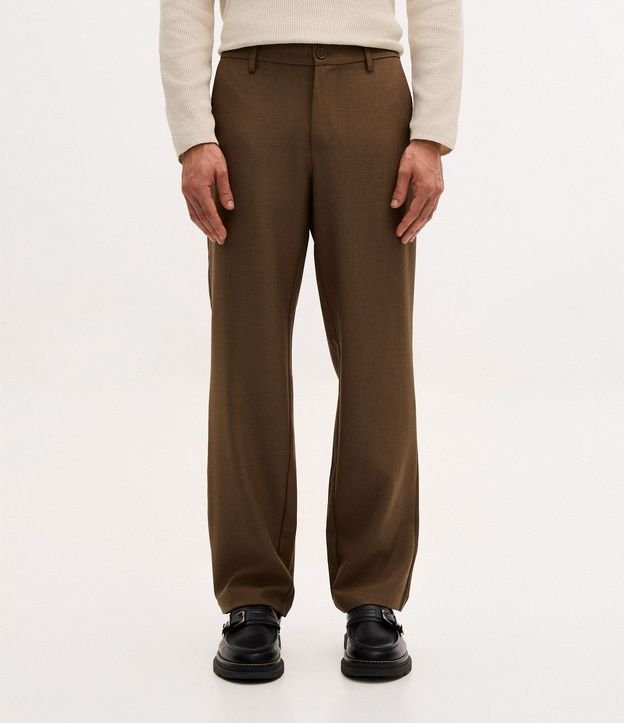 Pantalón Recto en Poliéster Sastre 2