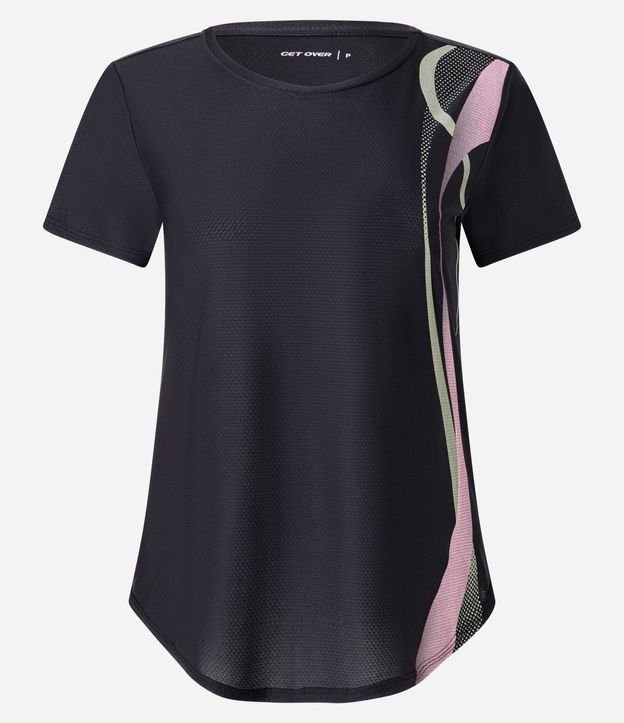 Remera Deportiva en Helanca con Manga Corta 5