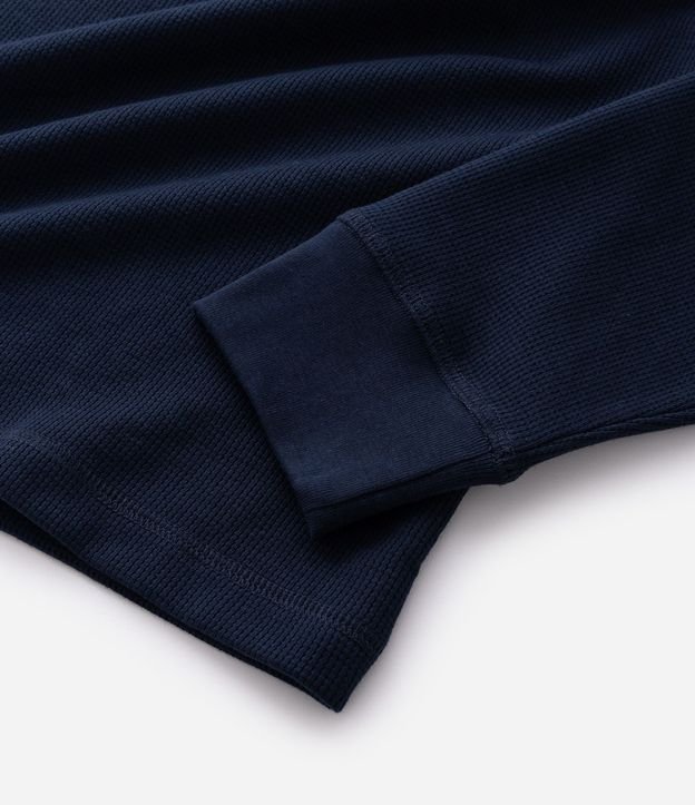 Remera Regular en Algodón con Textura 7