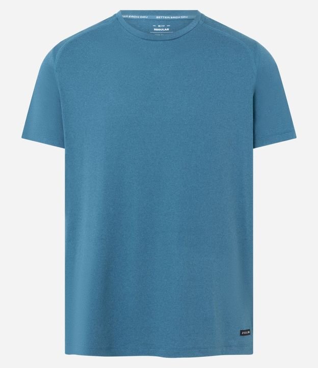 Remera Deportiva con Etiqueta en la Barra y Manga Corta 5