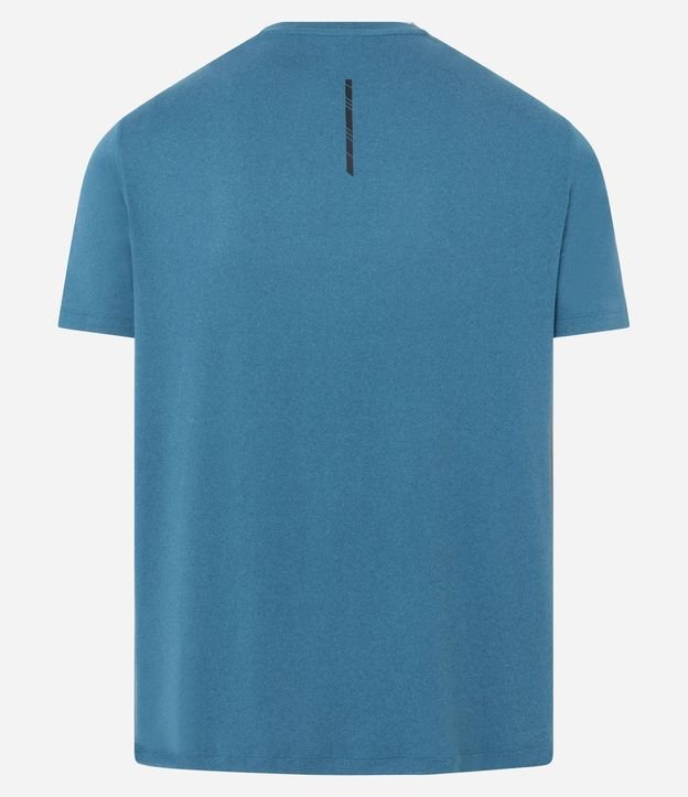 Remera Deportiva con Etiqueta en la Barra y Manga Corta 6