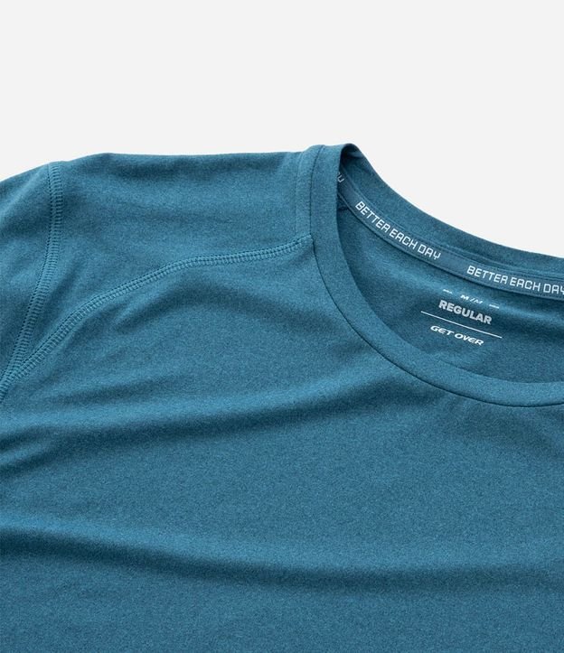 Remera Deportiva con Etiqueta en la Barra y Manga Corta 7
