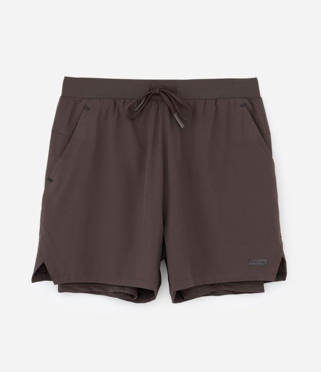 Bermuda Deportiva con Short de Compresión 6
